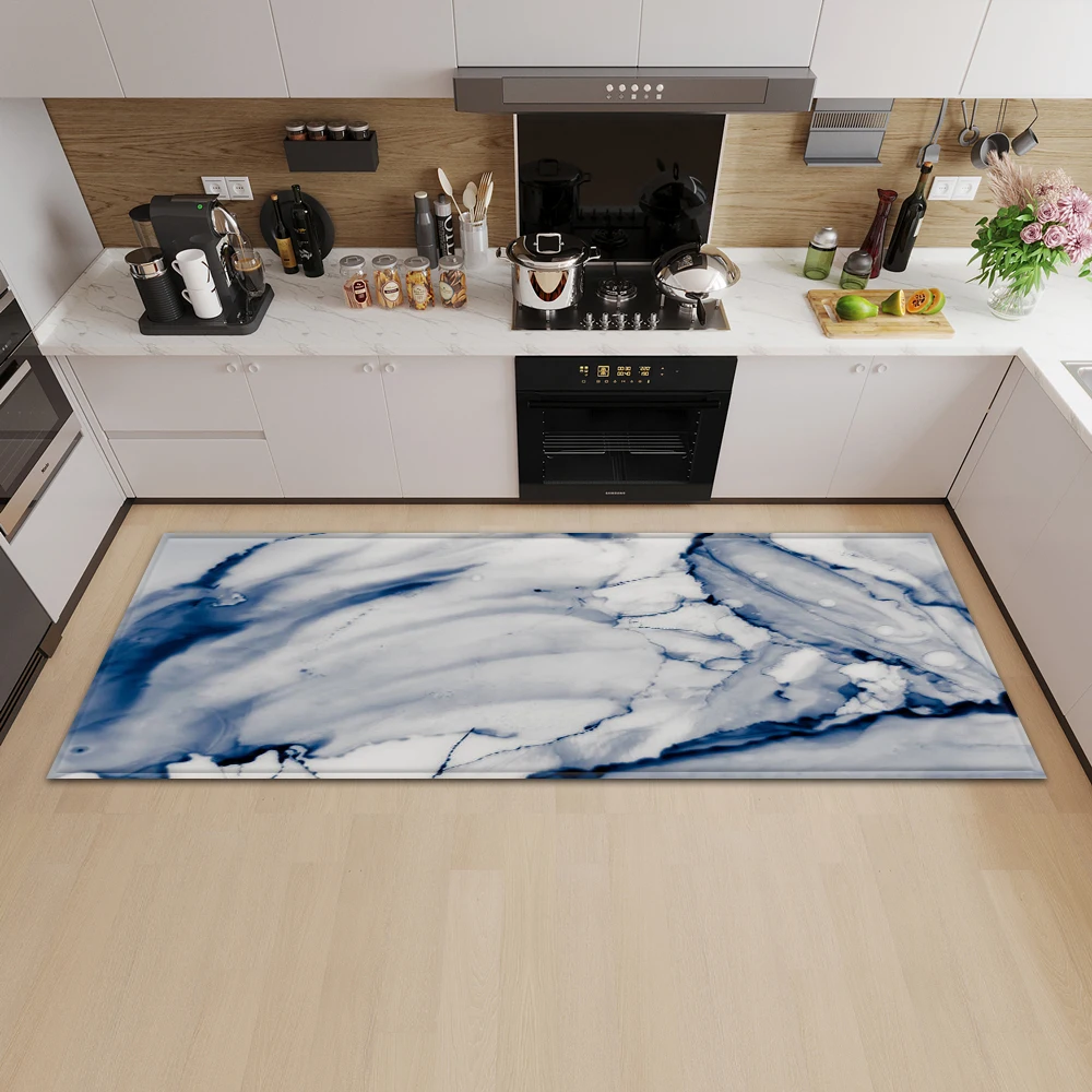 

Nordic Bedroom Carpet Entrance Kitchen Doormat Home Decoration Bathroom Non-Slip Floor Hallway Mat Children's Balcony Tatami Rug