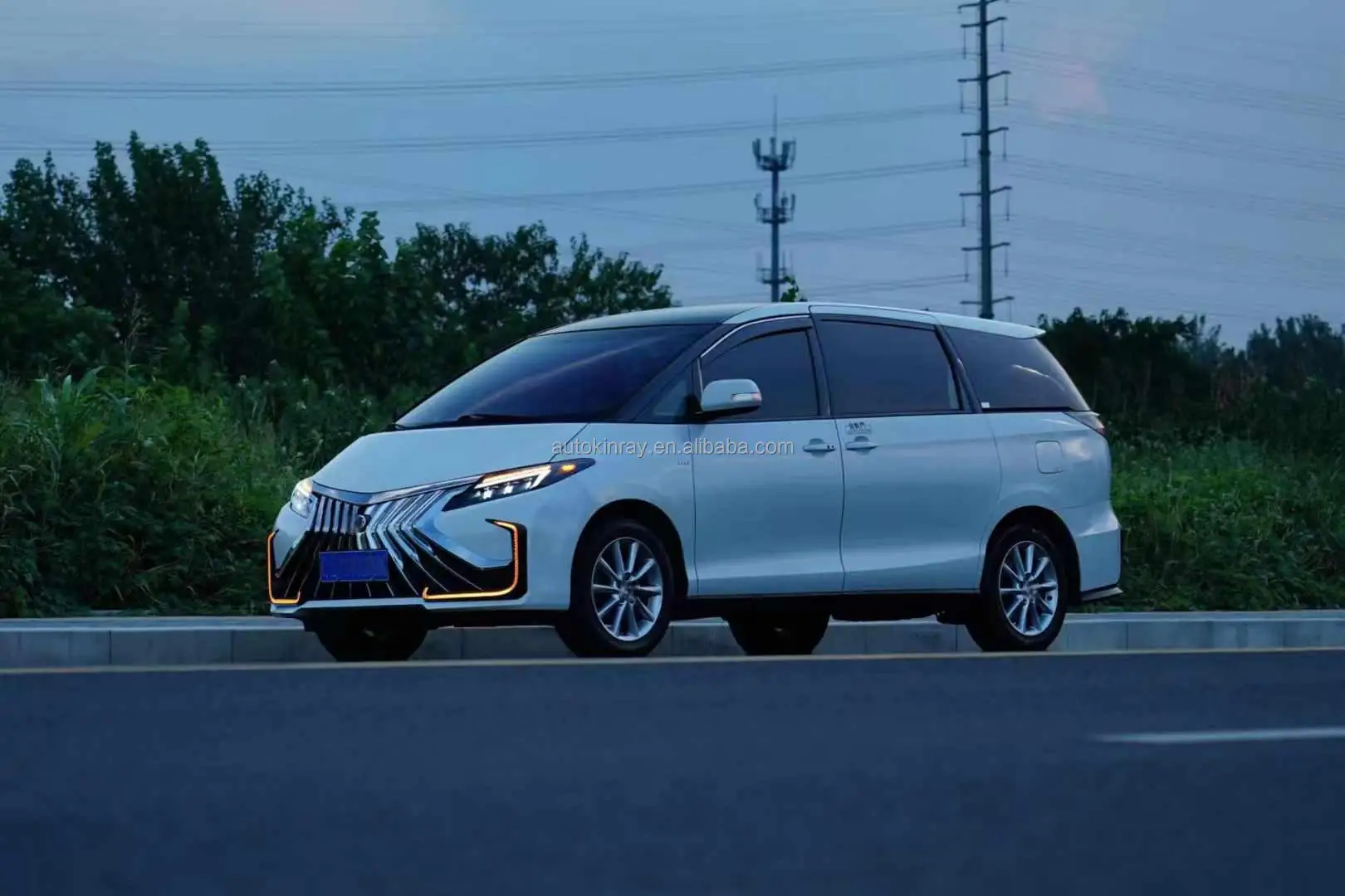 

Factory Hot Selling Body Kits for Toyo-ta Previa Estima Bodykit 2006-2016 Facelift PP Front Bumper Led Head Lights Tail Lights N