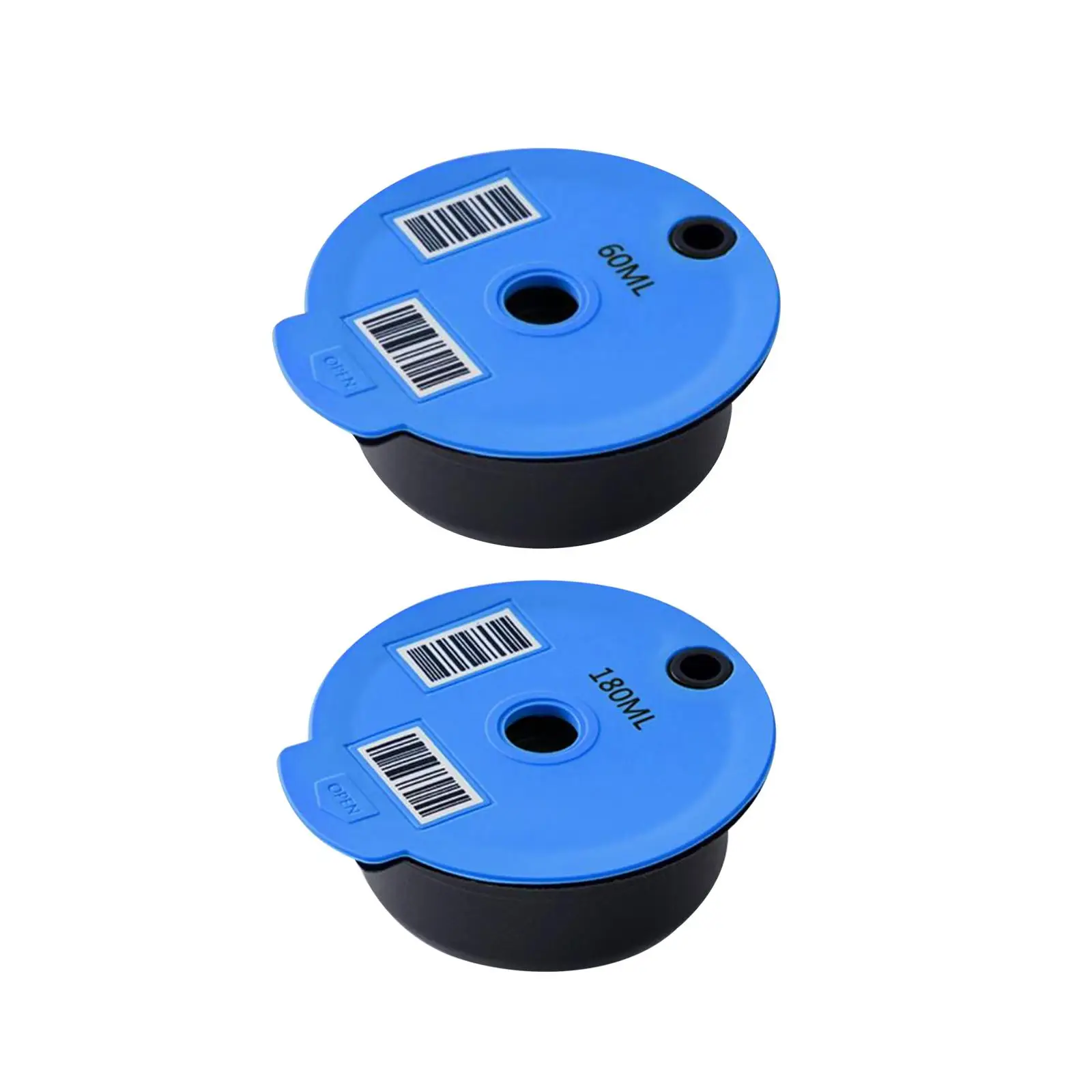 كبسولات قهوة صديقة للبيئة مع إعداد عالمي وغطاء مريح