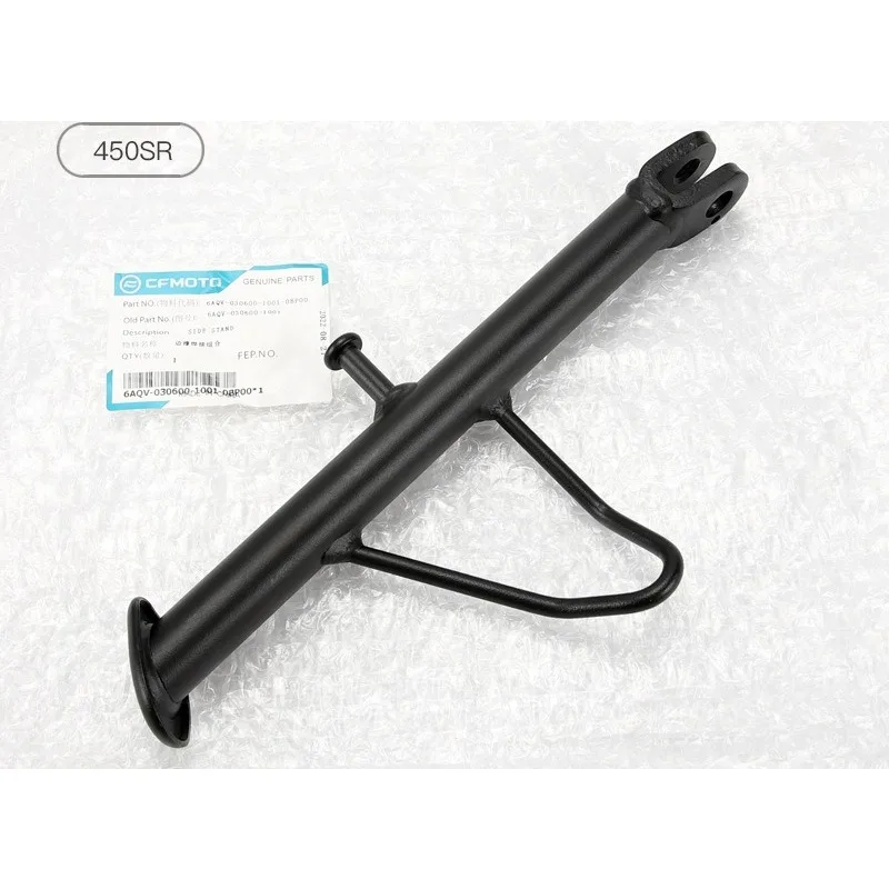 Original Motorcycle Kickstand Side Stand Foot Bracket Motor Scooter Side Stand Support For CFMOTO 450SR 450SRS CF400-6-9-12