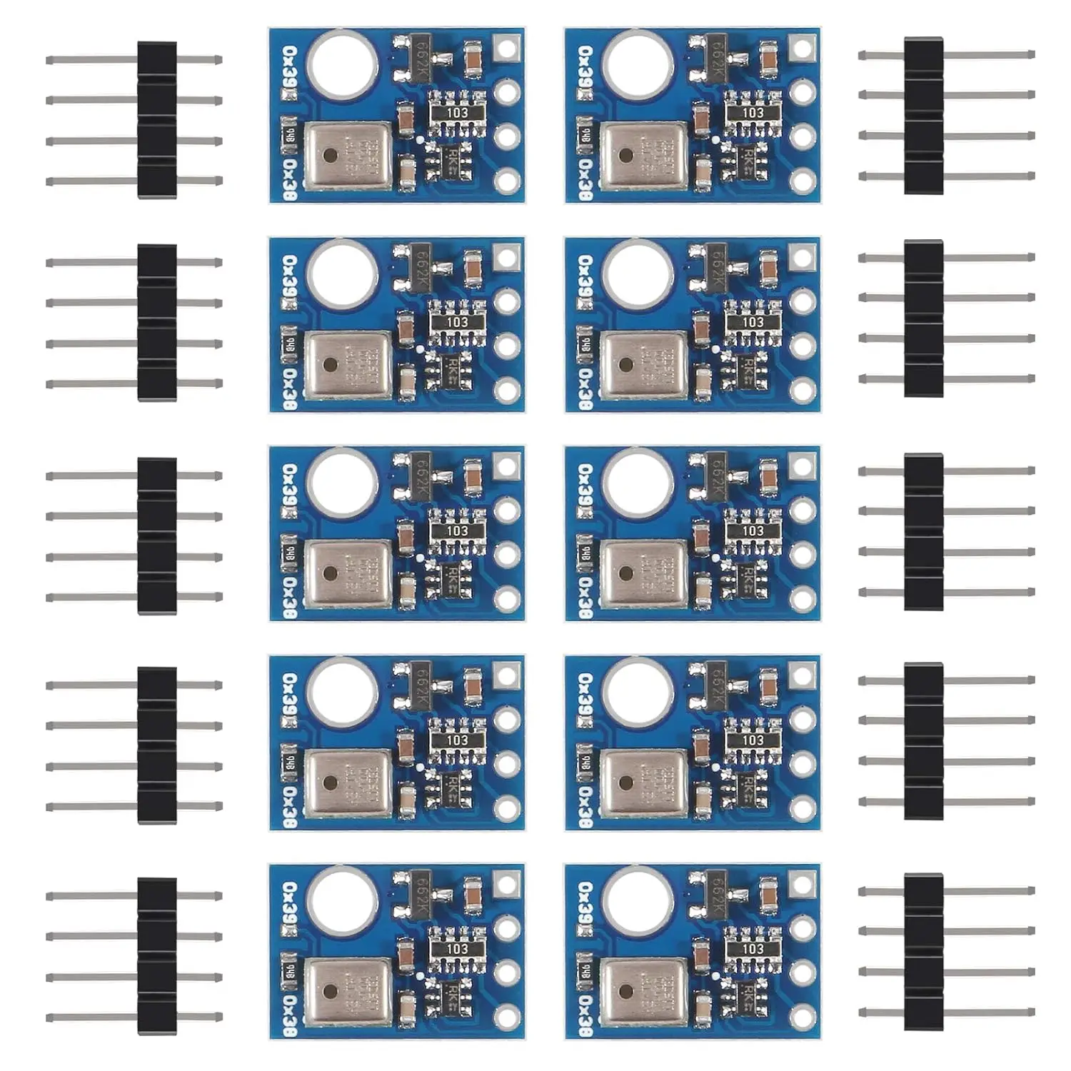 AHT10 High Precision Digital Temperature and Humidity Sensor Measurement Module I2C Communication Replace DHT11 SHT20 AM2302