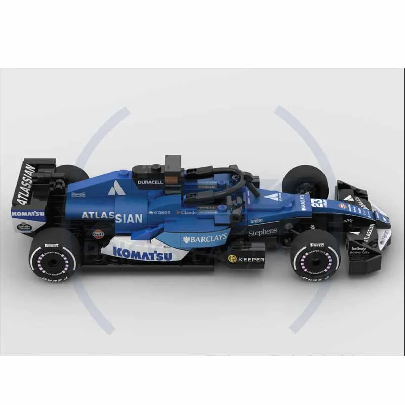 

MOC-255695 New FW48 Sports Racing Car Building Block Model 267 Parts Boys Children's Birthday Building Block Toy Gift