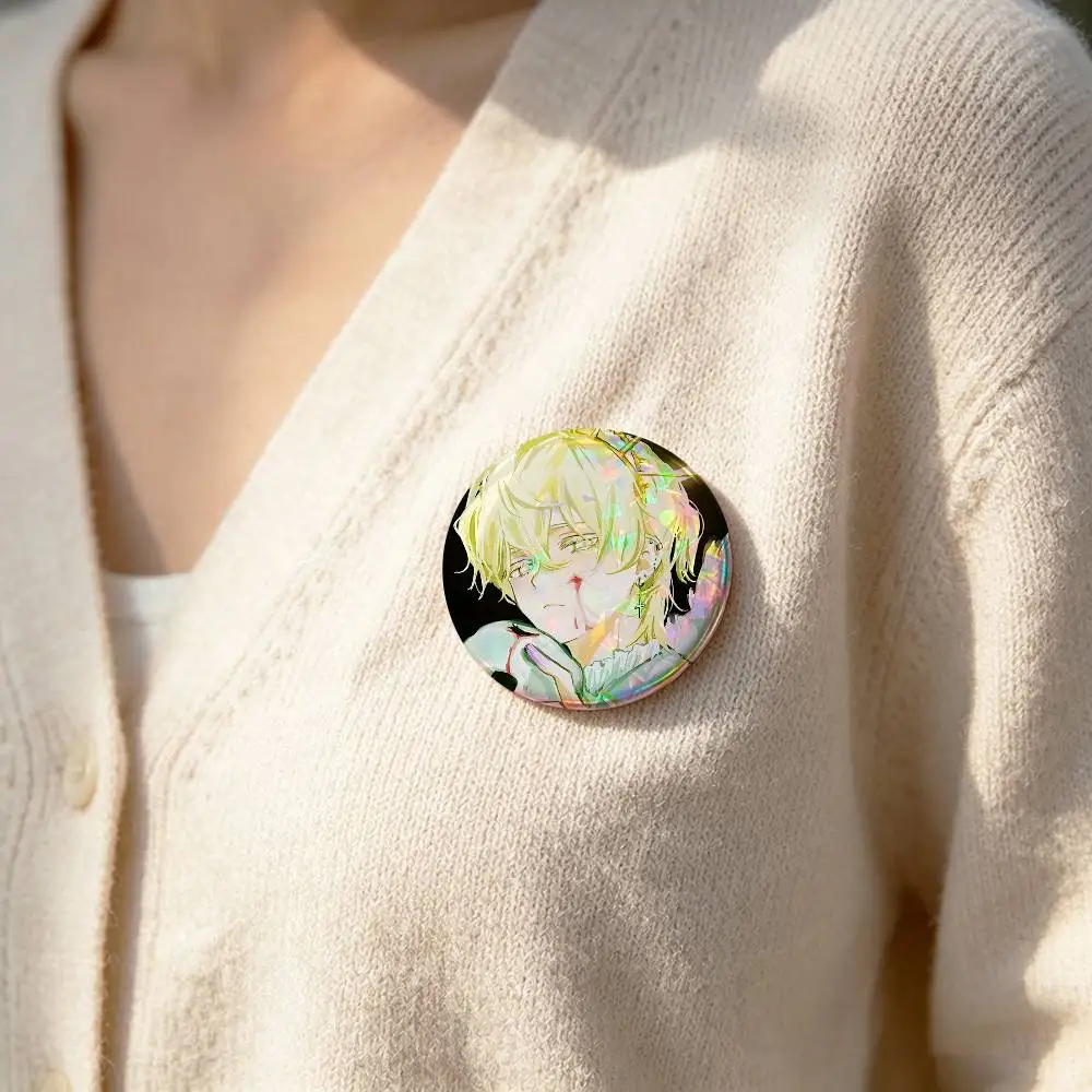 L-luka Alien Stage Badge Pins For Friend, Backpack, Clothing, Collectible Accessories, Jewelry Gift