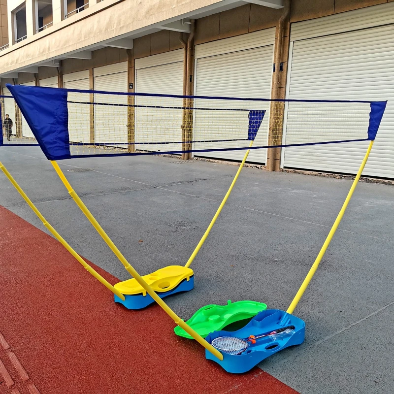 Portable Badminton Grid Frame Set 3M Foldable Badminton Net Sturdy Durable Shuttlecock Nets Professional Sports Accessories