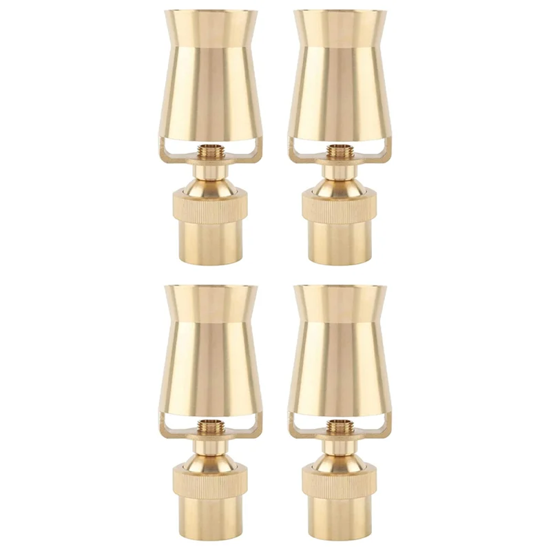 

4X Brass Durable Adjustable Ice Tower Cascade For Fountains Sprinkler Head(1 Inch DN25)-AT64