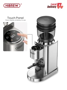 HiBREW Automatic Coffee Mill Electric Coffee Grinder with 48 Gears for Espresso American C