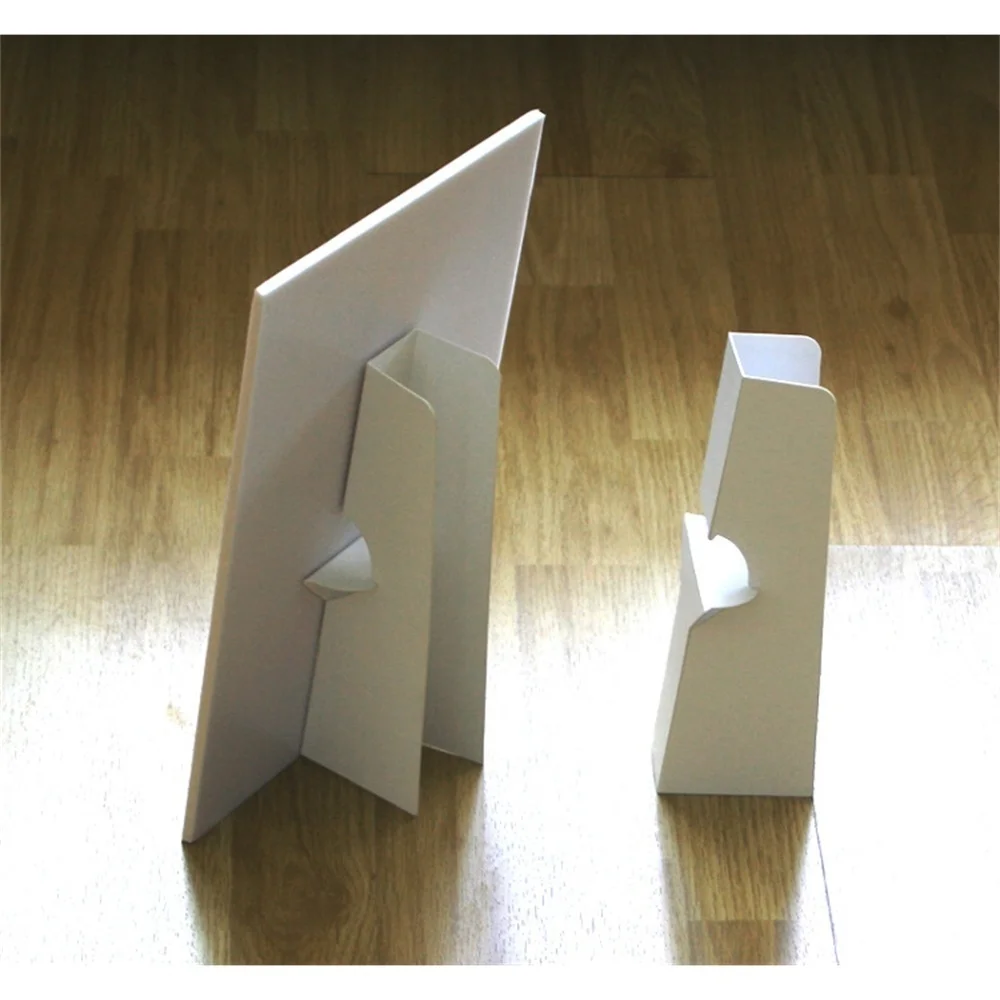 Kt Board Banner Poster Tag Label Cardboard Bracket Hard Paper Advertising Support Display Frame White Back Rack Desktop Pop