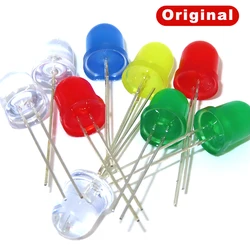 500pcs F8 8mm LED Diode F10 10mm  Assorted Kit White Red Green Blue Yellow Purple Pink orange RGB Light Emitting Diode