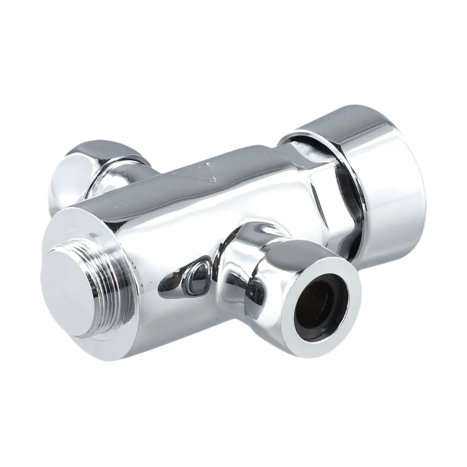 Chrome Timed Flow Shower Valve with Self Closing Mechanism for Commercial Environments such as Gyms and Swimming Pools