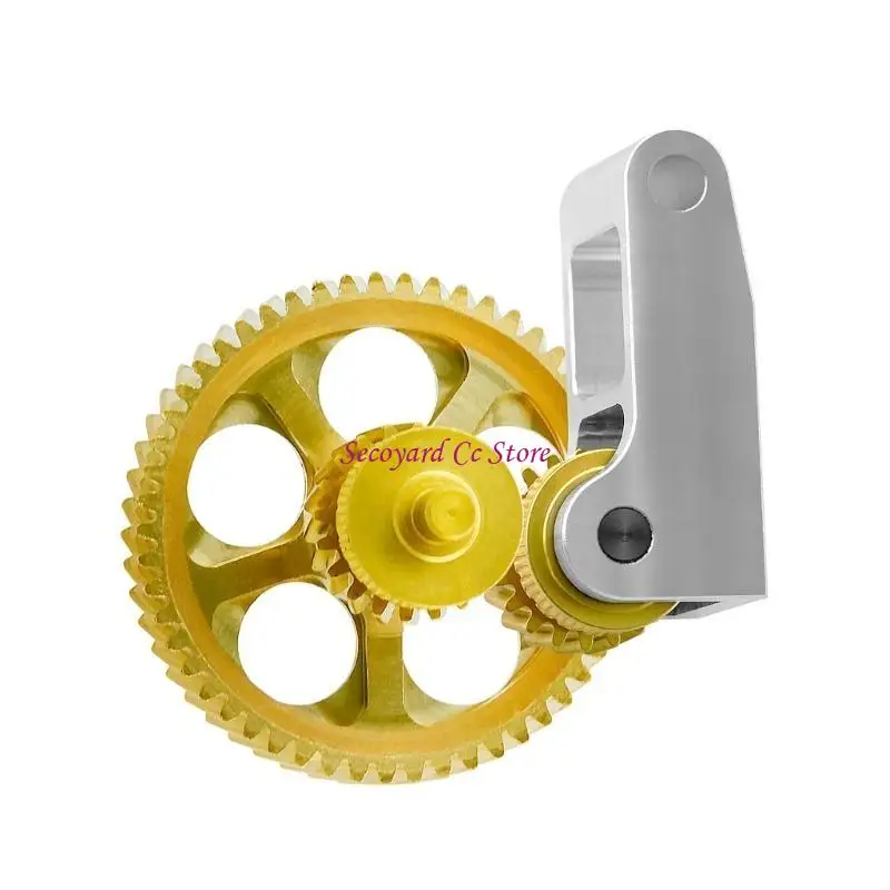 

N3UC Multiple Metal Helicals Gear for X1/P1S 3D Printer Extruders Supporting PLAs ABS Nylons and Toughes Filaments