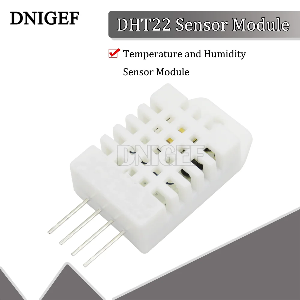 DNIGEF 1 PCS DHT22 Sensor Module DHT-22 Digital Temperature and Humidity Temperature Sensor Diy Kit