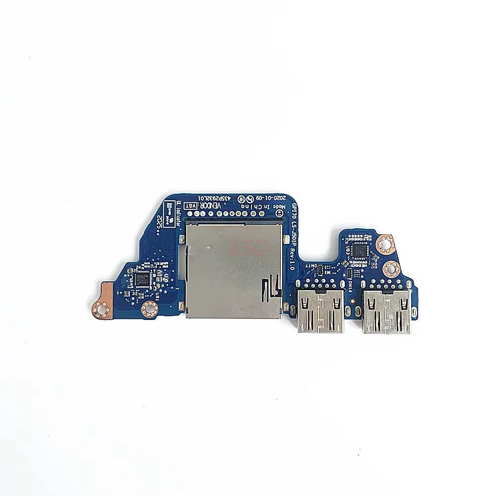 Original LS-J501P For HP 17M-CG 17-CG USB Board SD CARD Board 100% Test OK