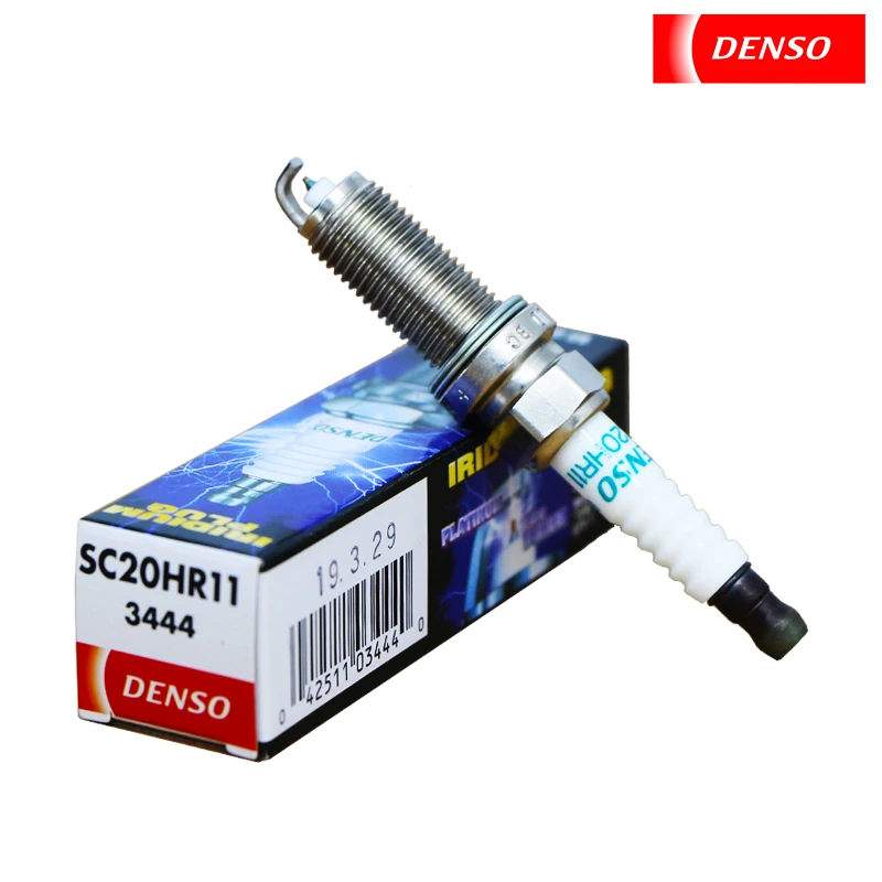 

Свеча зажигания DENSO Iridium platinum SC20HR11 3444, подходит для Corolla Lalines NX200 oe 90919-01253