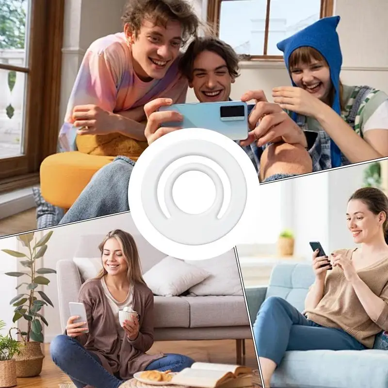 Силиконовая ручка для телефона, силиконовый ремешок на палец, противоскользящее крепление, магнитный задний кронштейн, аксессуар для мобильного телефона для женщин и мужчин