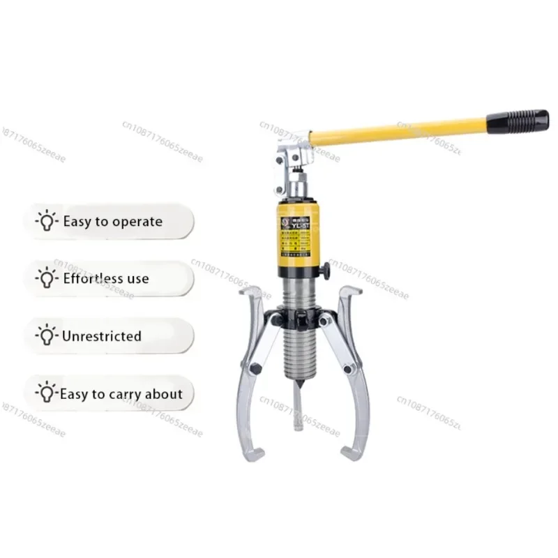 

YL5/10/15 Ton Hydraulic Gear Puller Wheel Bearing Puller Separator Tools Adjustable Two Three Jaws for Garage Repair Shop