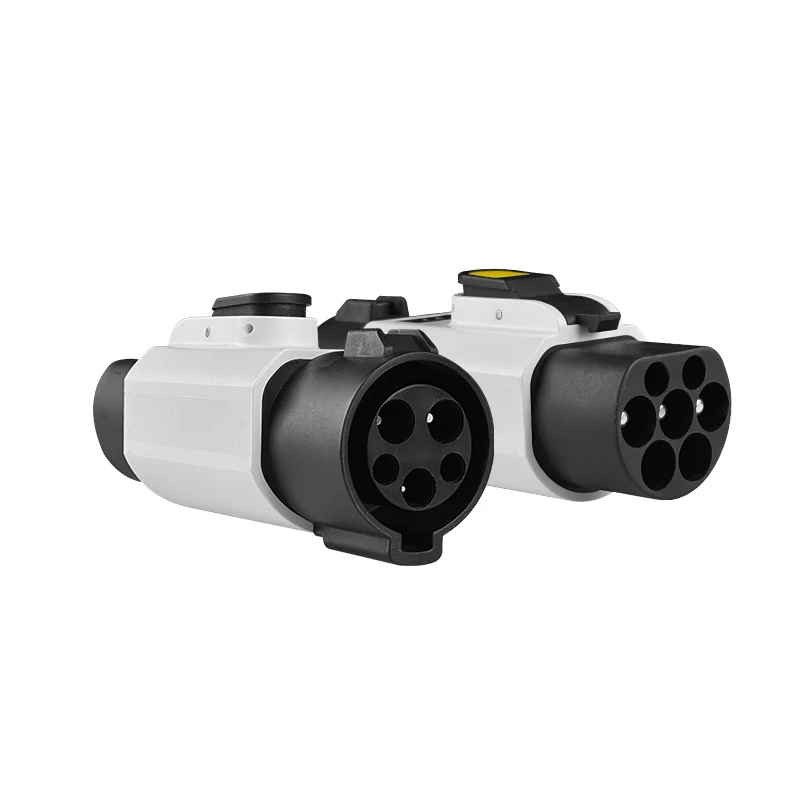 

Зарядные станции для электромобилей Портативный адаптер для зарядного устройства для электромобилей 32 А Ток Тип 1 Зарядная установка для автомобильного адаптера GBT