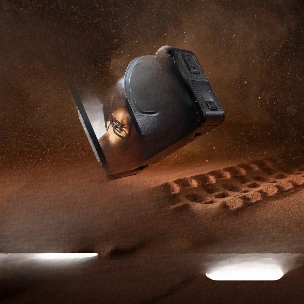 كاميرا رياضية ركوب الخيل في الهواء الطلق كاميرا عالية الوضوح