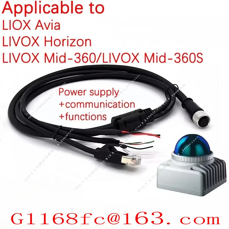 Aviation Plug 1/3 Cable Connector Mid-70 Avai Power Cord Mid-360 CE UL FCC