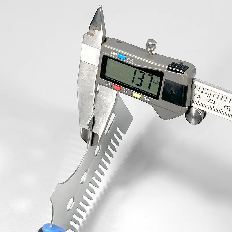 Farbschaber-Werkzeug, Edelstahl-Pinselwalzen-Reinigungswerkzeug, 0,4–1,4 mm Klingenstärke, robustes Farbschaber-Werkzeug