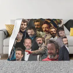 michael sheen photo collage Throw Blanket Beautiful Blankets Blanket For Decorative Sofa furry