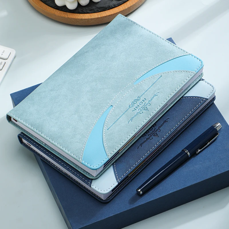 

Новый кожаный ежедневник 2027 - английские страницы, размер 21,5см*14,5см, водонепроницаемые страницы для ежегодного планирования с эффектом кожи.