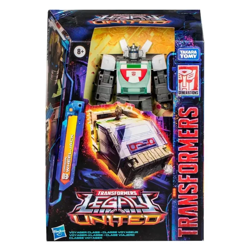 

В наличии игрушки-трансформеры Legacy United Voyager Calss G1 Cybertron Wheeljack Фигурка Модель робота Коллекция Подарок Аниме