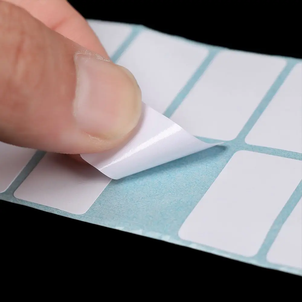 Hot Convenient Cards Print Supplies Waterproof Blank Adhesive Paper Package Label Identification Tags Thermal Sticker