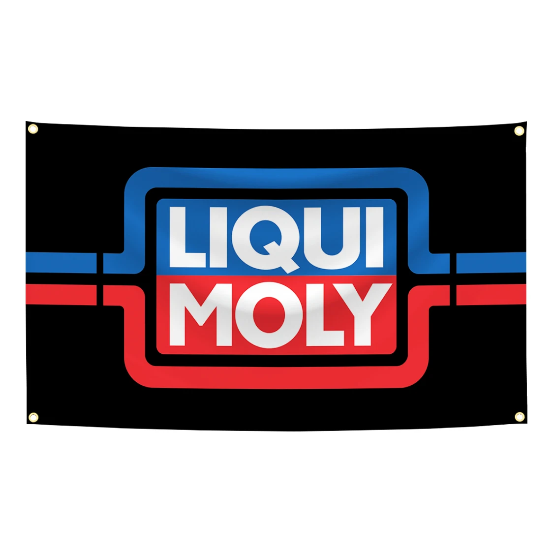 60x90cm 90x150cm 120x180cm Liqui Moly Flagge Deutsches Motoröl Wandteppich Polyester Banner Auto Garage Werkstatt Wanddekoration