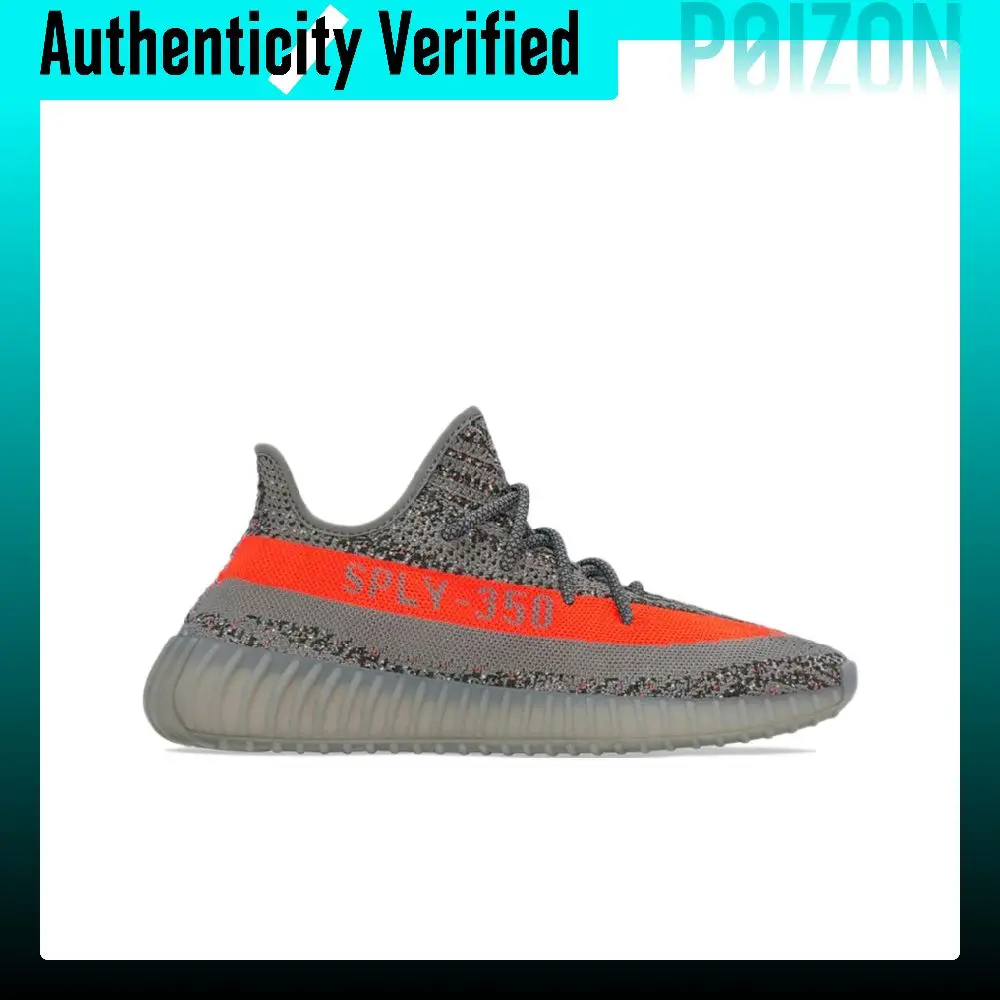 Adidas Originals Yeezy Boost 350 V2 Abrasion Resistant Breathable Low top Sports Casual Shoes Unisex 2021 Edition GW1229 view 3