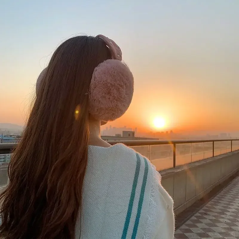 Baby Child Ear Muffs For Boy and Girls Winter Warmers Lovely Bowknot Warm Plush Earmuffs