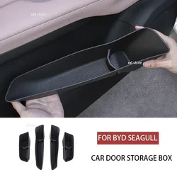 Boîte de rangement étanche pour porte intérieure avant et arrière de voiture, multifonction, durable, BYD, protection contre l'hydratation de la mer, accessoires de rangement, 4 pièces