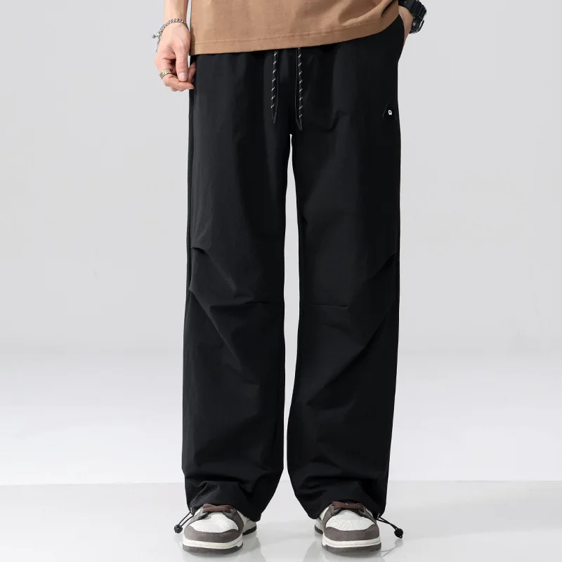 

2025 Spring and Autumn Men's Japanese Fashion Style Paired with Loose Work Pants Comfortable Outdoor Versatile Casual Pants