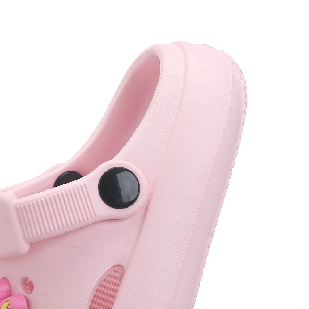 Summer Rabbit Baby Slipper for Children Cold Slippers Indoor Non-Slip Soft Bottom Comfort Cute Baby Hole Shoes Girls Home Slides