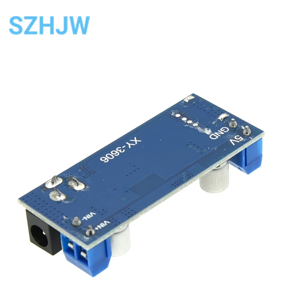 DC 5A Step-down Power Supply Module 24V/12V Wide Voltage 9-36V to 5V Power Converter XY-3606