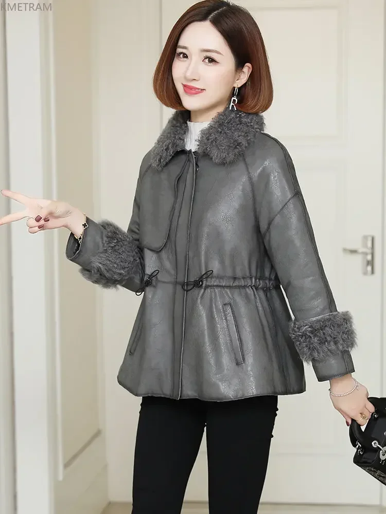 Real Leather Jacket for Women 2024 Autumn and Winter Short Slim Leather Jackets Woman Clothes Genuine Sheepskin Coat New Fashion