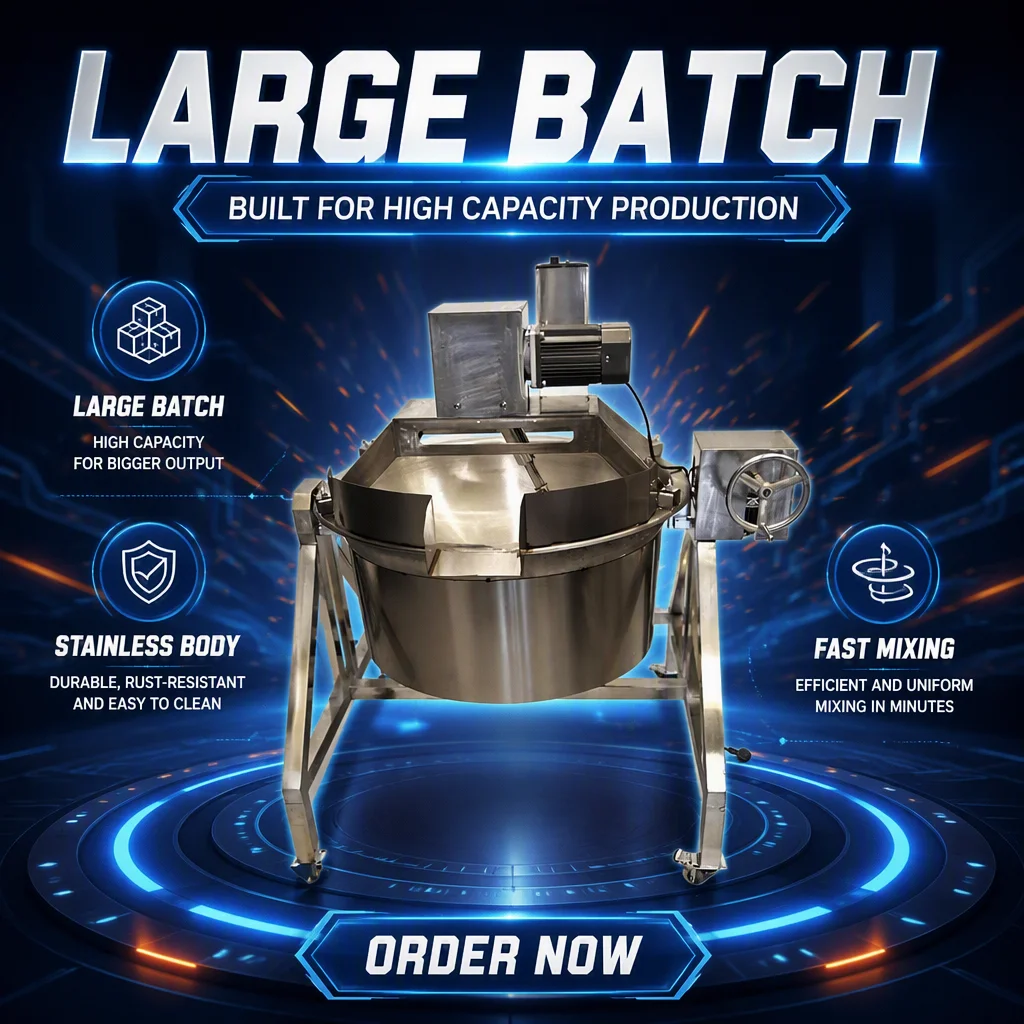 Multifunctional Planetary Mixer, Sauce Maker, Vegetable Sauce Chili Sauce Mixer, Food Factory Use