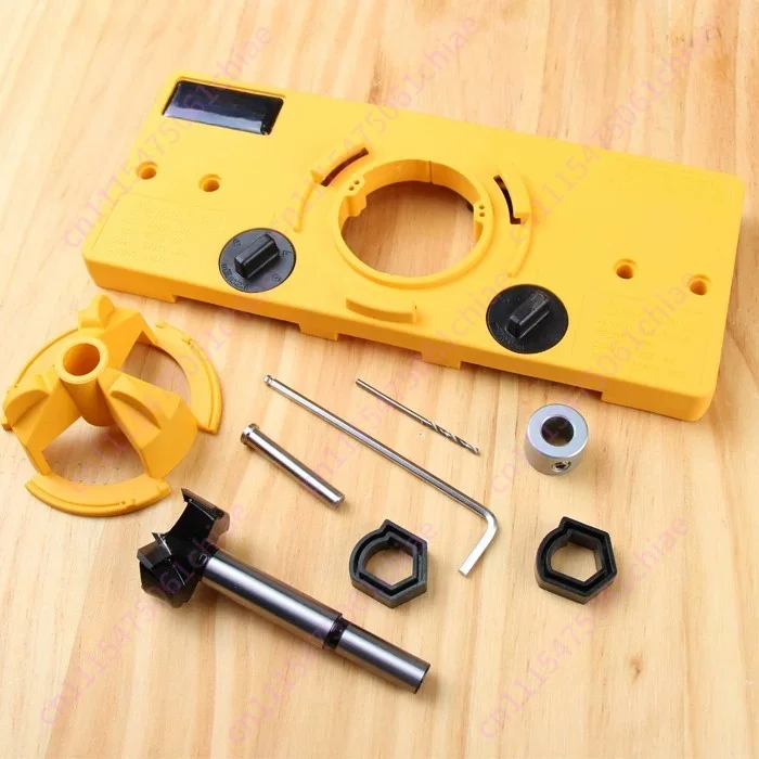35mm Woodworking Hinge Hole Locator Portable Drilling Positioning Hole Opener Tool
