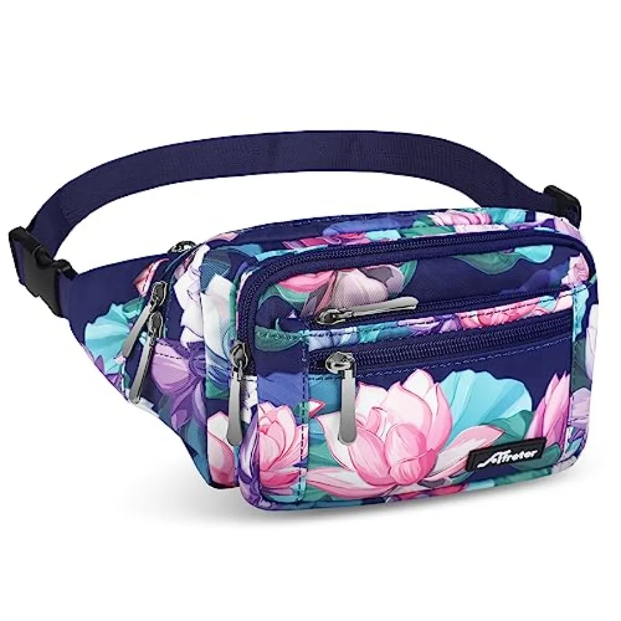 

Waist Pack Bag Fanny Pack for MenandWomen Hip Bum Bag with Adjustable Strap for Outdoors Workout Traveling Casual Running Hikin