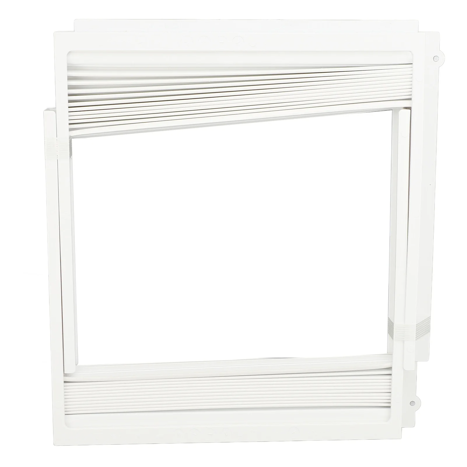 Window Air Conditioner Side Panels with Frame Double Layer Insulation Air Conditioning Louver Baffle Window Side Panel Kit