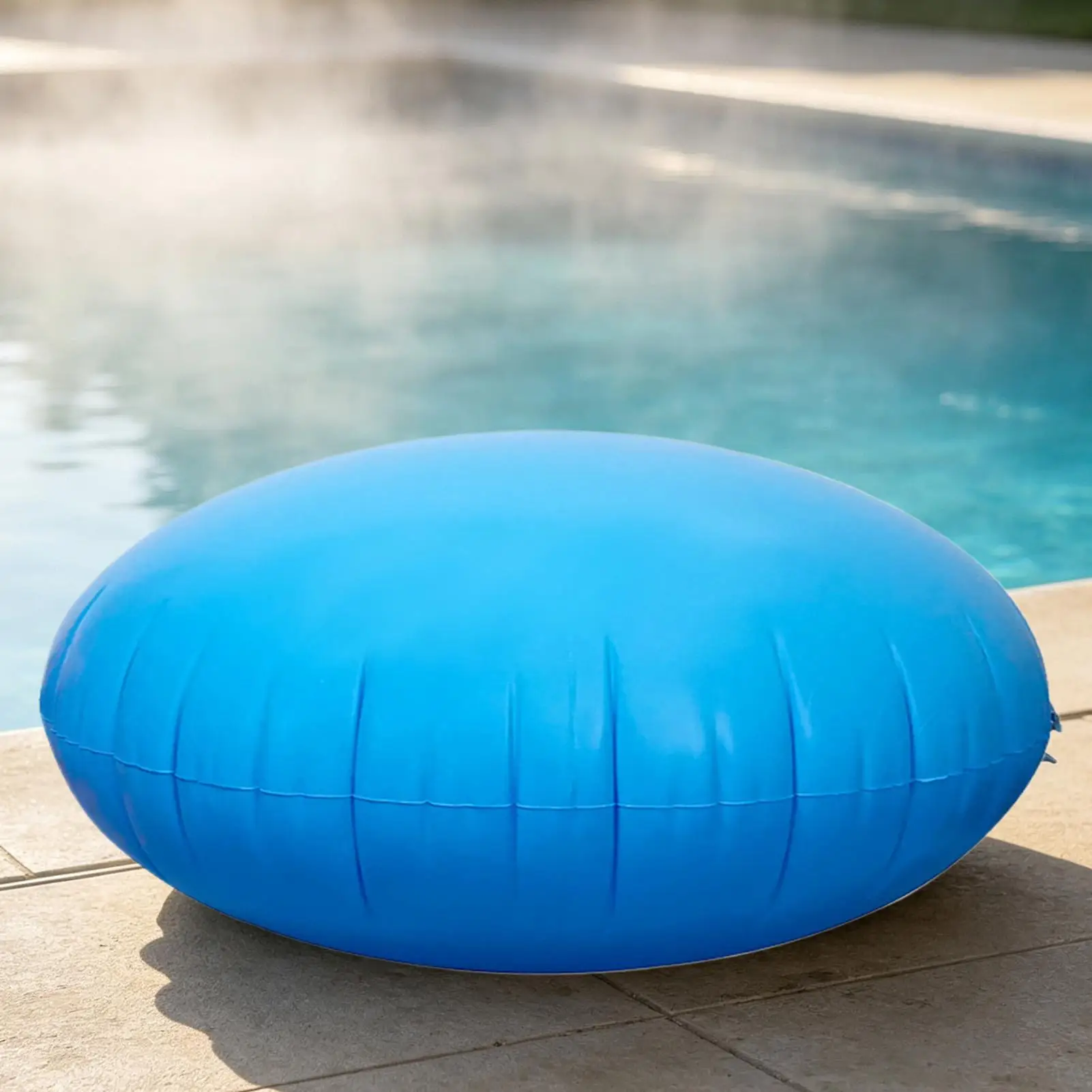 Pool Winterizing Air Pillow Inflatable Air Cushion With Elastic Bands Pool Cover Support Pillow For Garden Backyard Courtyard