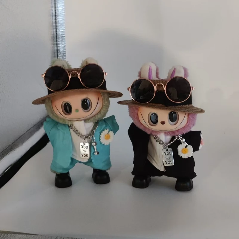 

Labubu Clothing Trunk G-Dragon Same Suit Plush Doll Dress Decoration Fashion DIY Accessories Children's Toys Birthday Gift