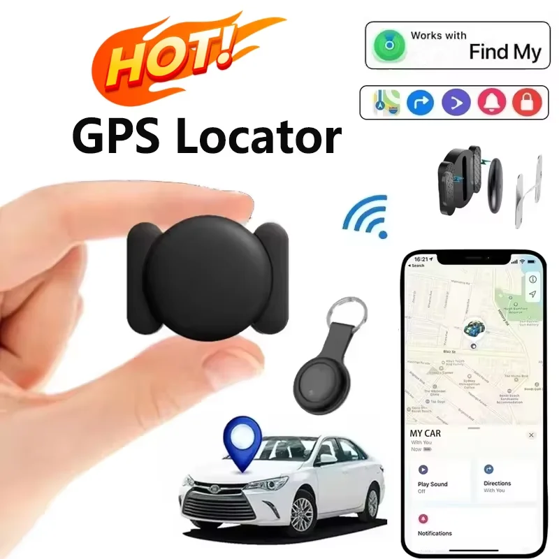 

2026 Global Positioning Tracking GPS Locator Pet Wallet Suitcase Car Elderly Kids Anti Getting Lost Finder For iPhone Find My