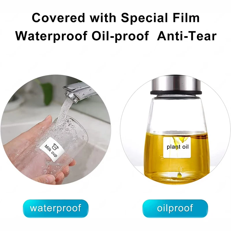 Niimbot Thermal Label Self-adhesive Oilproof Transparent/White/Round/Color Sticker For Niimbot B21 B1 B3S Label Machine Printing