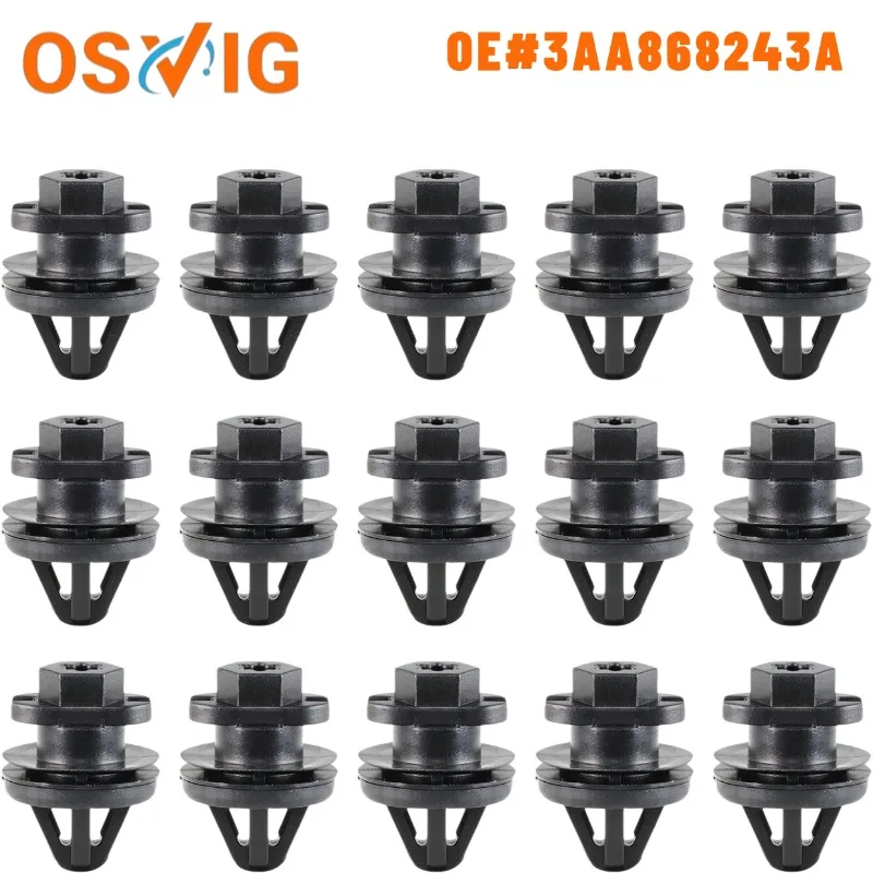 

20PCS OE#3AA868243A Applicable to Volkswagen Golf and Passat door trim panel fixing clip