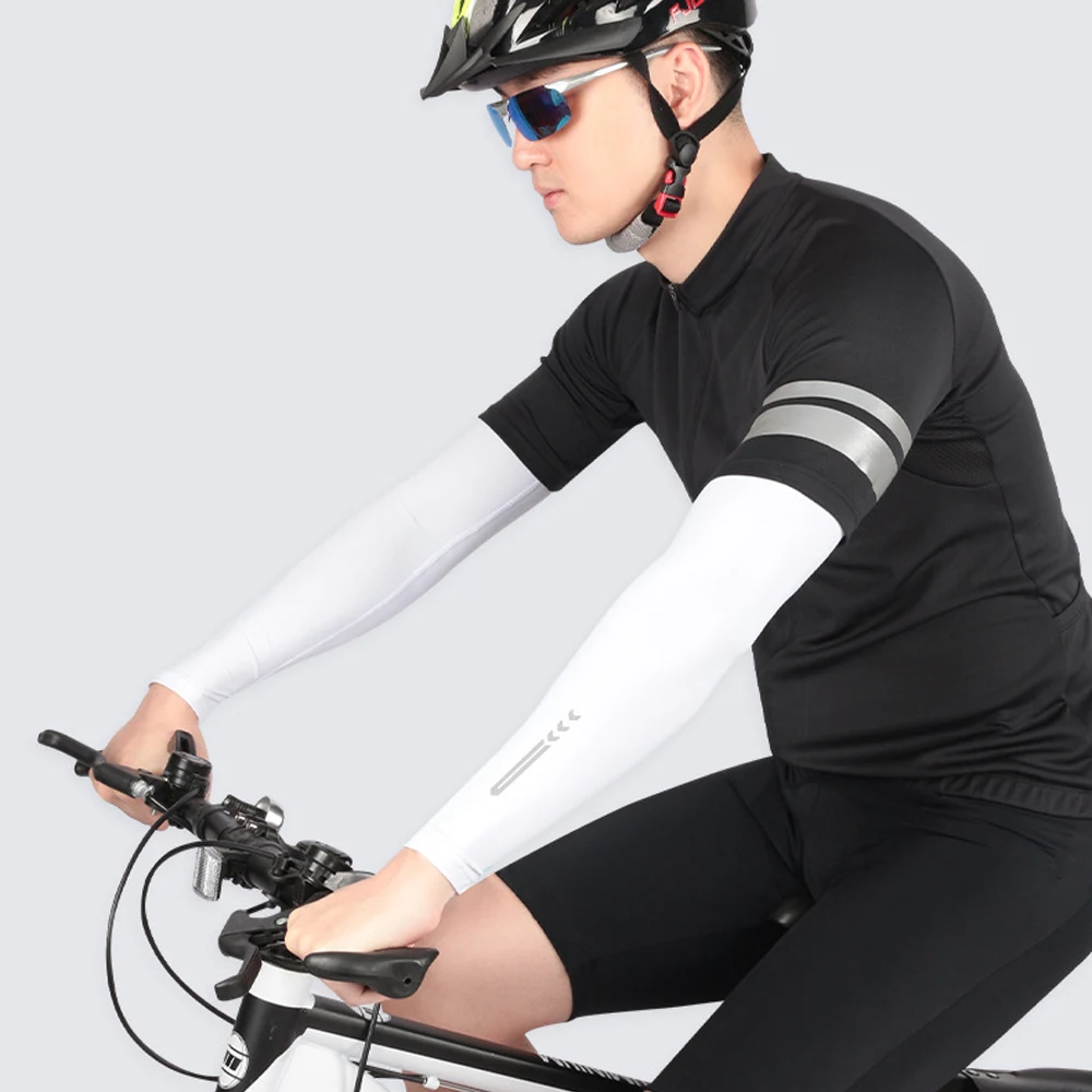 

1 пара охлаждающих нарукавников UPF 50, езда на велосипеде, бег, защита от УФ-солнца, уличные нейлоновые крутые рукава для татуировок, накидка для мужчин и женщин