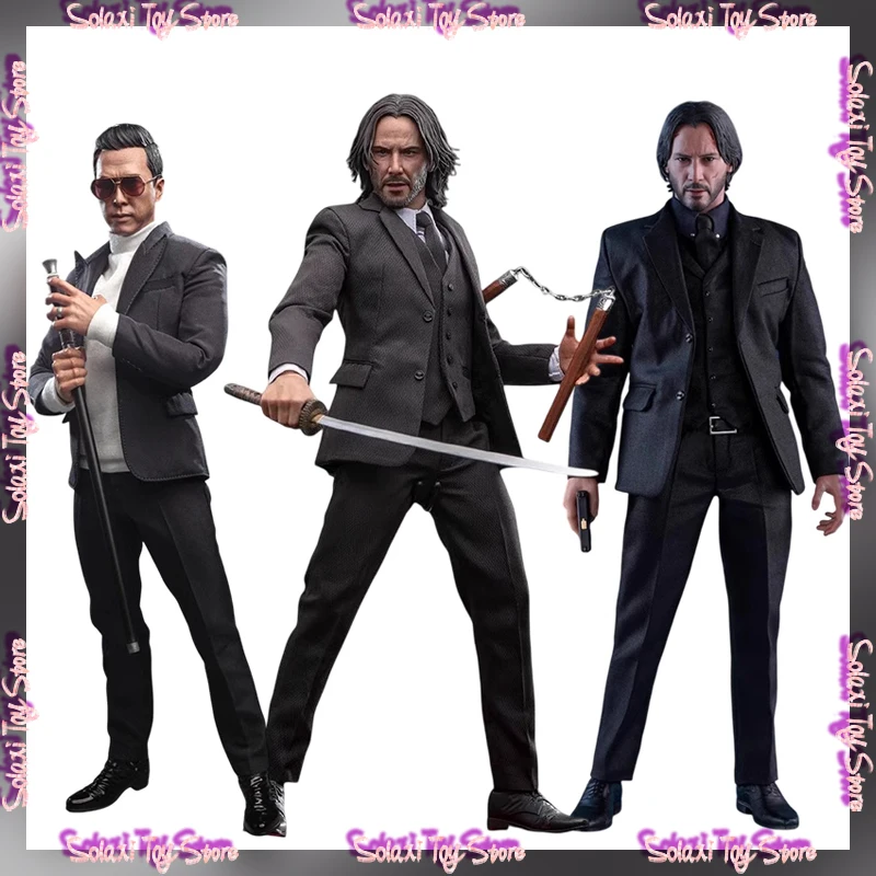 

Genuine hottoys 30cm John Wick: Chapter 4 John Keanu Reeves Donnie Yen Dan Kane 1/6Action Figures Toy Figurine Birthday boy Gift