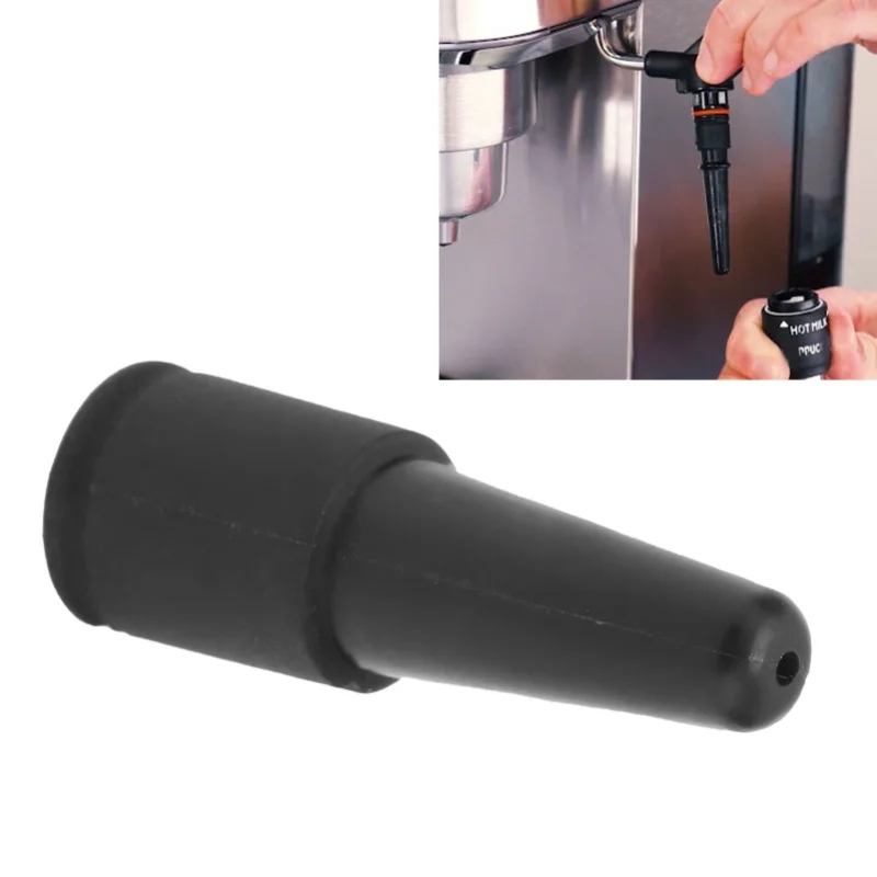 صنبور رغوة الحليب من السيليكون لصانع القهوة DeLonghi بفتحة واحدة فوهة بخار بديلة لآلة القهوة #3