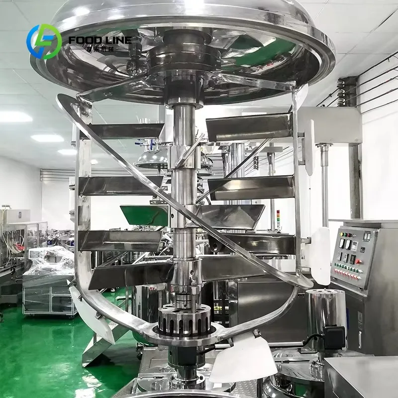 customized Intelligent Homogenizing Mixer Vacuum Emulsifying Equipment High Efficiency for Various Skin Care Products