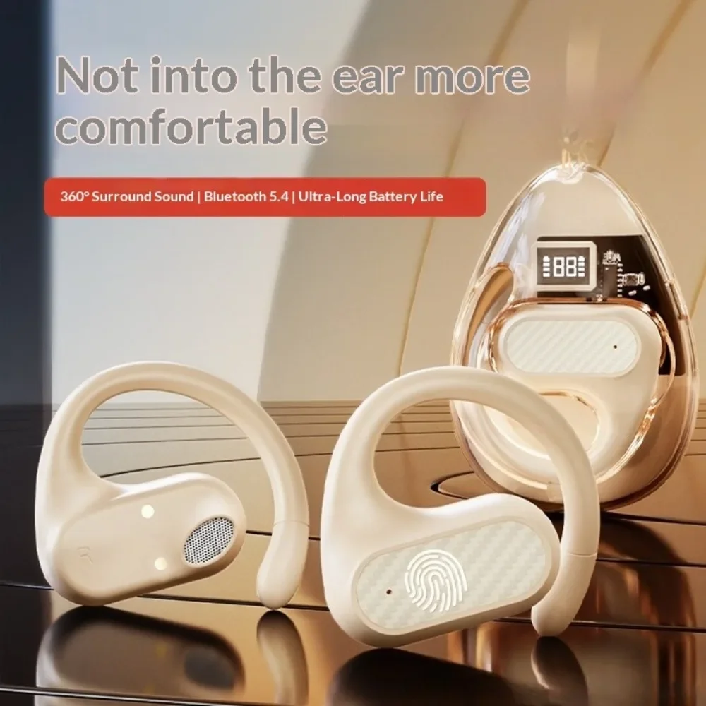 Sleep Earphones Non In Ear Lightweight Comfortable Wearing HiFi Sound for Night Rest Deep Sleep Relax Nap Home Daily Life Use