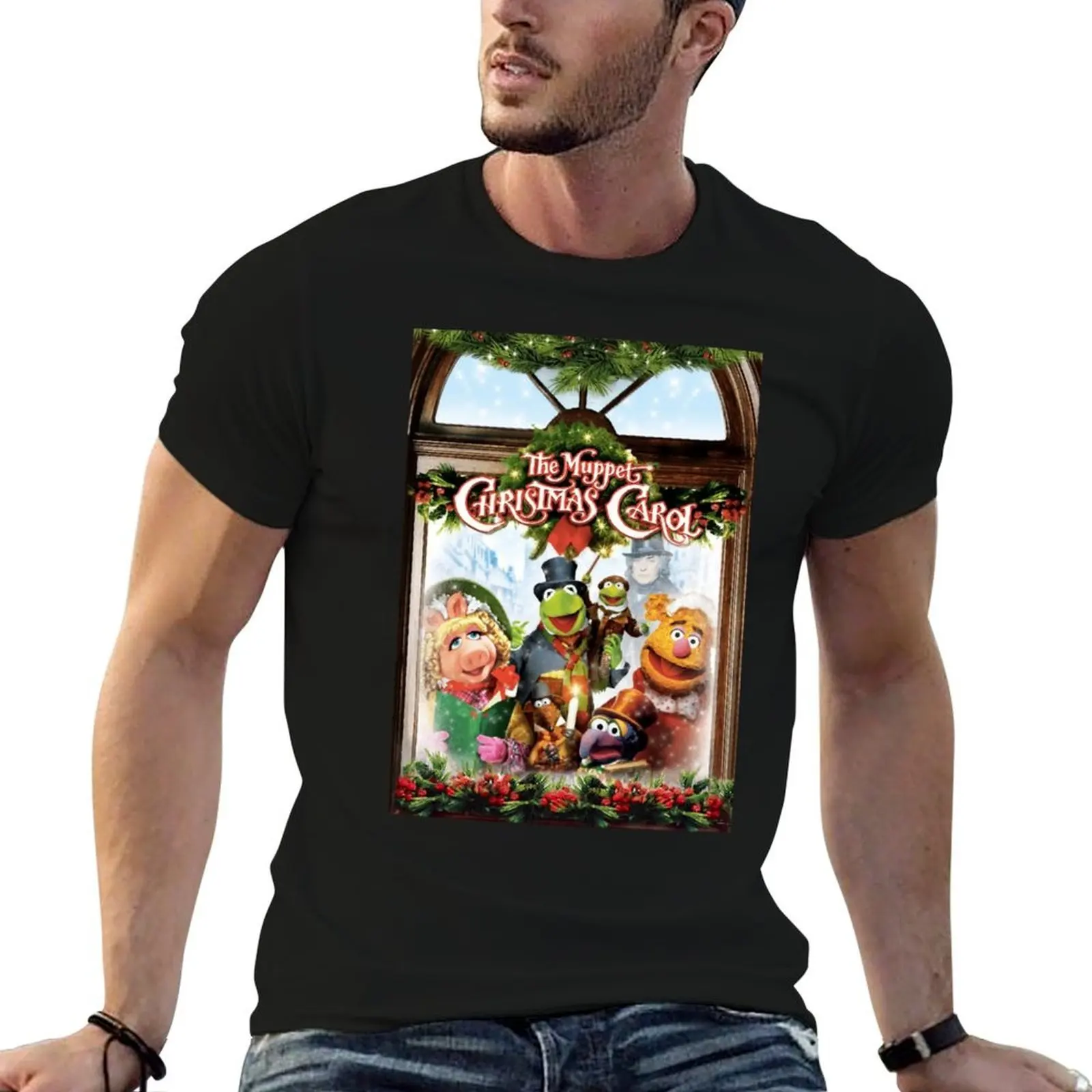 the muppet christmas carol T-Shirt t shirts with prints cotton t shirt pack g man t shirts for men T-shirt